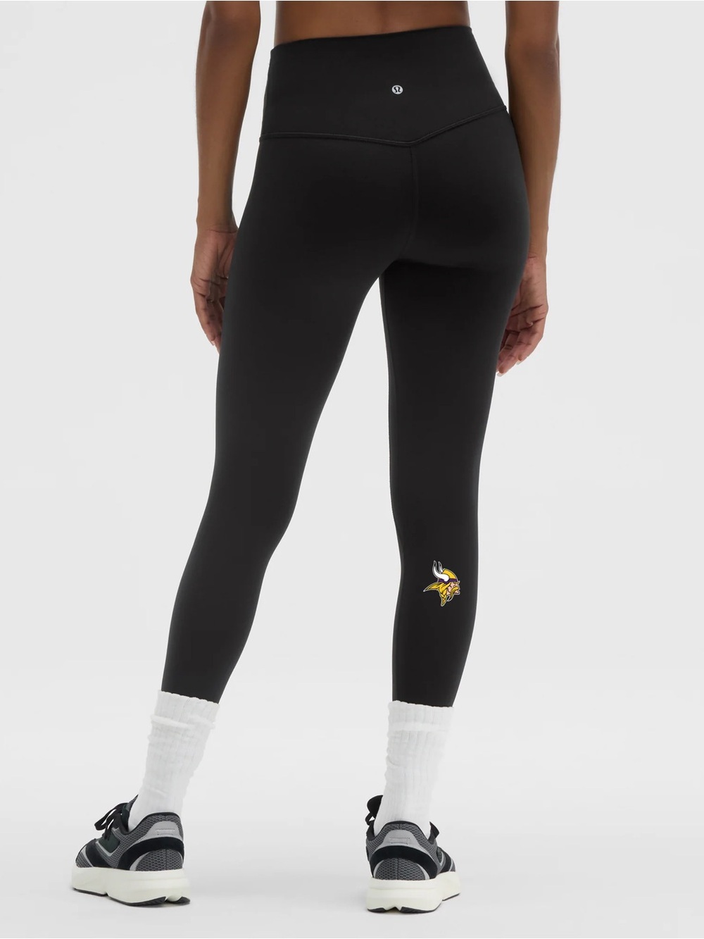 NWT NFL Shop Lululemon Black Align High-Rise Pant 25" Minnesota Vikings
